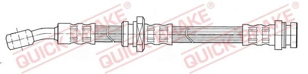 Furtun frana QUICK BRAKE 58.943