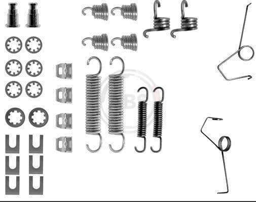 Set accesorii, sabot de frana ABS 0686Q