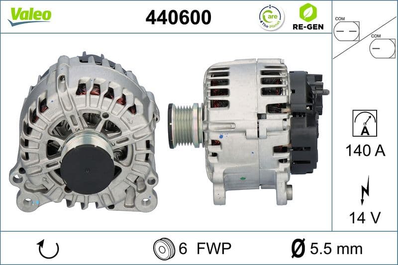 Generator / Alternator VALEO 440600