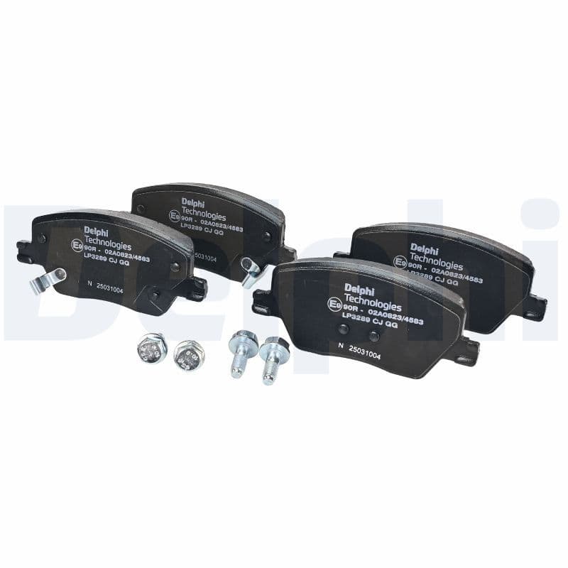 set placute frana,frana disc DELPHI LP3289