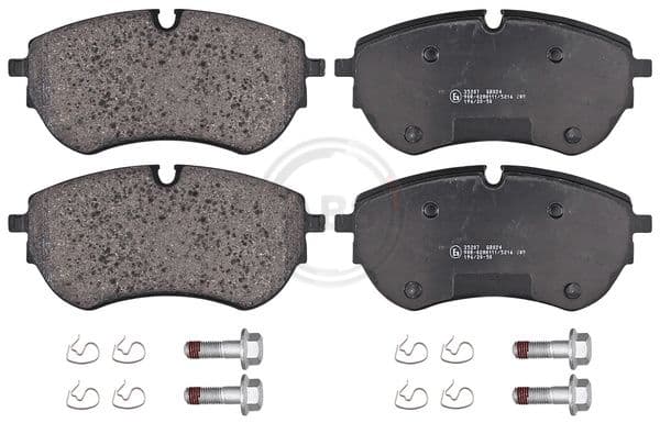 set placute frana,frana disc ABS 35207