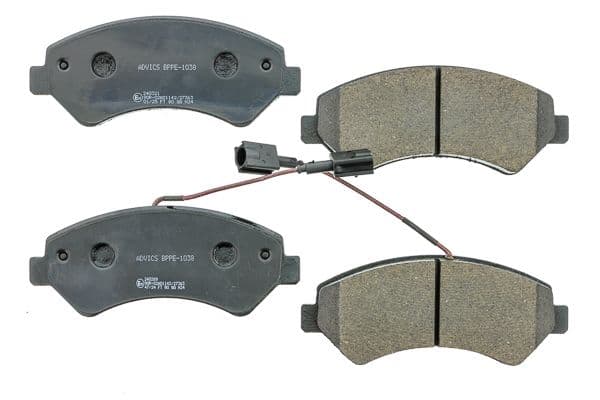 set placute frana,frana disc AISIN Premium ADVICS by BPPE-1038