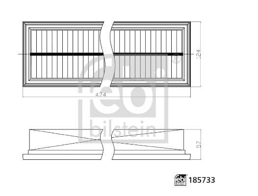 Filtru, aer habitaclu FEBI BILSTEIN 185733