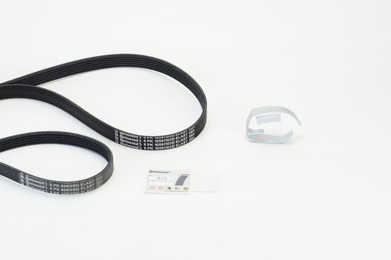 Set curea transmisie cu caneluri CONTINENTAL CTAM 6PK1059 ELAST T2