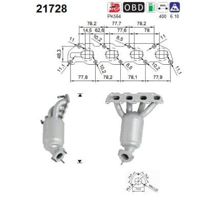 Catalizator AS-PL 21728