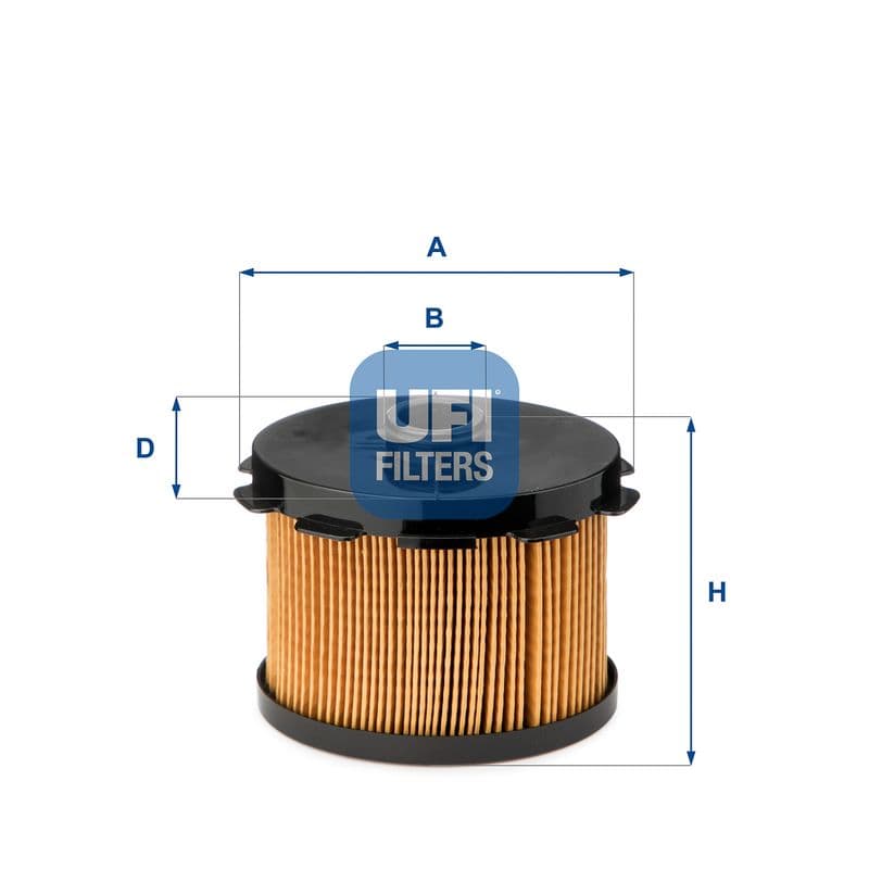 filtru combustibil UFI 26.688.00