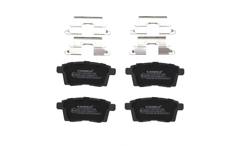 set placute frana,frana disc KAMOKA JQ101266