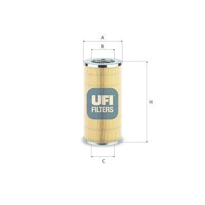 Filtru, sistem hidraulic primar UFI 82.151.00