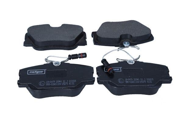 set placute frana,frana disc MAXGEAR 19-0479