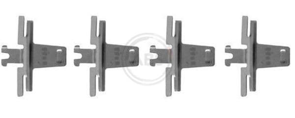 Set accesorii, placute frana ABS 1018Q