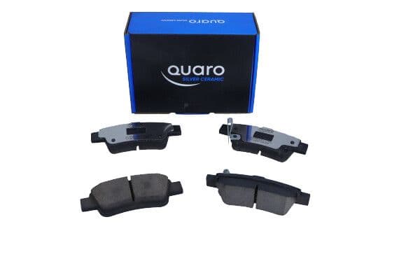 set placute frana,frana disc QUARO SILVER CERAMIC QP5463C