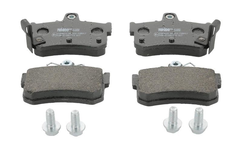set placute frana,frana disc FERODO PREMIER ECO FRICTION FDB917