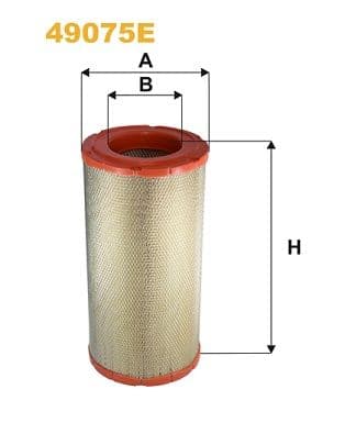 Filtru aer WIX FILTERS 49075E