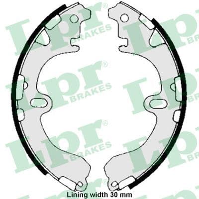 Set saboti frana LPR 05810