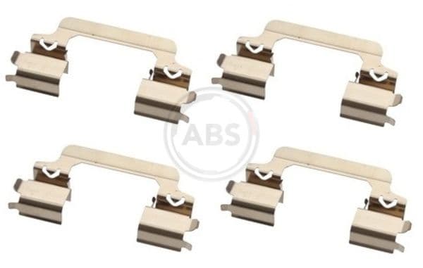 Set accesorii, placute frana ABS 1821Q