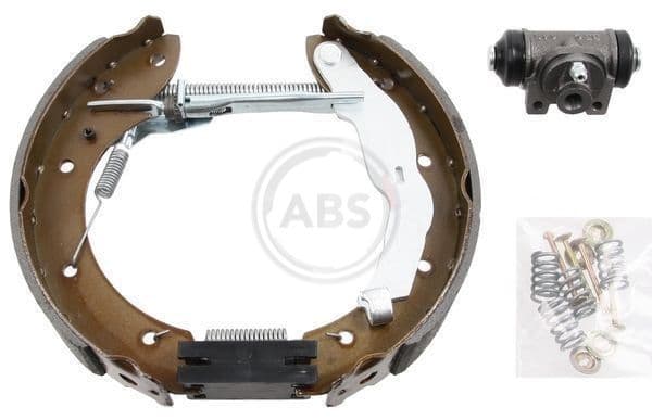 Set frana, frana tambur ABS 111418