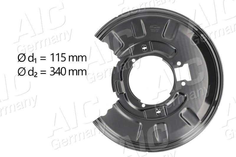 protectie stropire,disc frana AIC Calitatea originală 55911