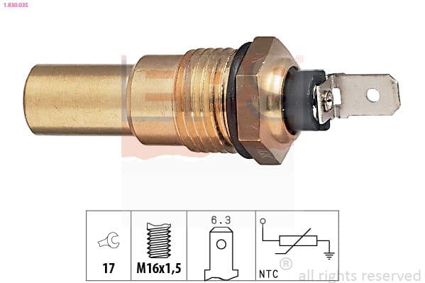 senzor,temperatura lichid de racire EPS 1.830.035