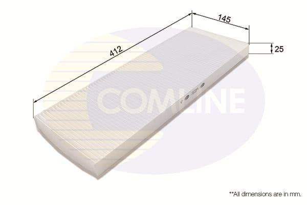 Filtru, aer habitaclu COMLINE EKF166