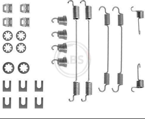 Set accesorii, sabot de frana ABS 0656Q