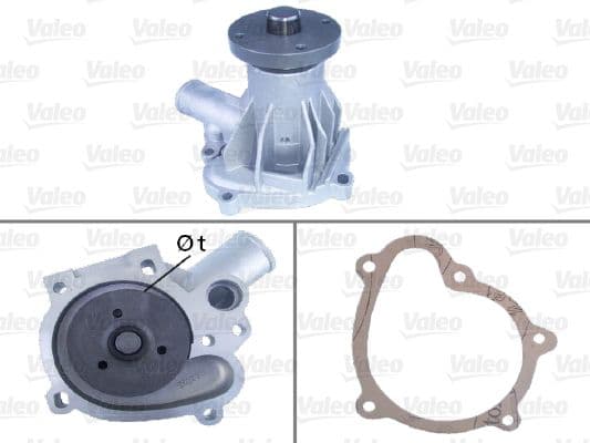 Pompă de apă, răcire motor VALEO 506044