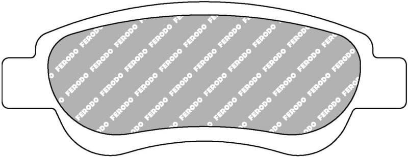 set placute frana,frana disc FERODO FCP1790H