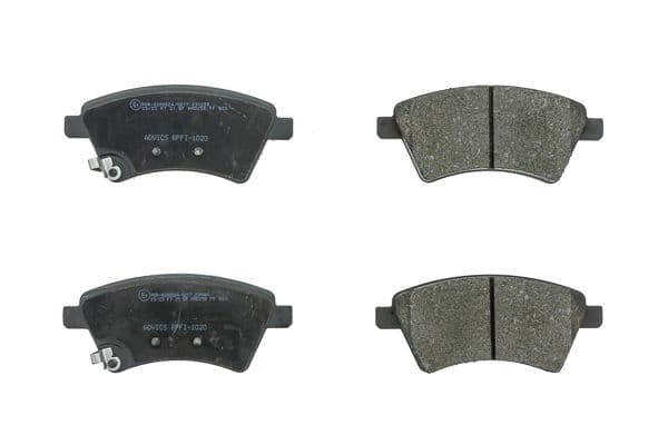 set placute frana,frana disc AISIN Premium ADVICS by BPFI-1020