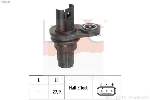 senzor,pozitie ax cu came EPS Made in Italy - OE Equivalent 1.953.523