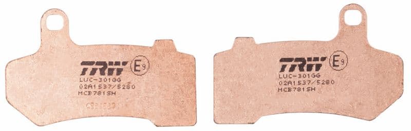 set placute frana,frana disc TRW Sinter Street MCB781SH