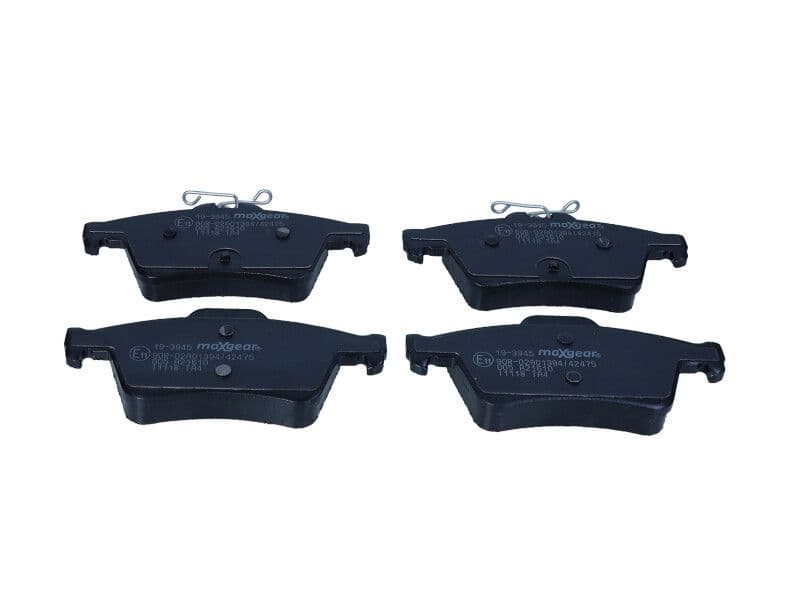 set placute frana,frana disc MAXGEAR 19-3945