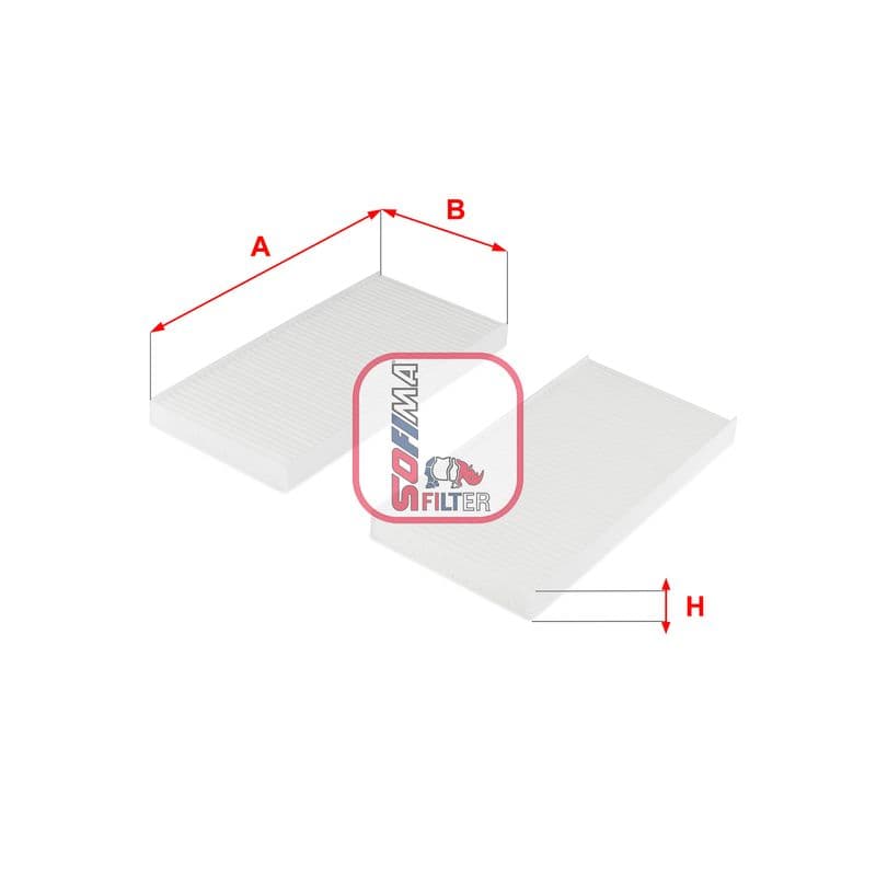 Filtru, aer habitaclu SOFIMA S 3259 C