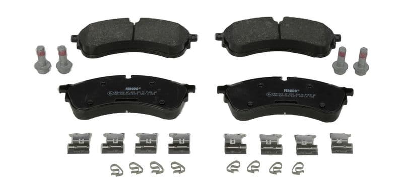 set placute frana,frana disc FERODO PREMIER ECO FRICTION FVR5105