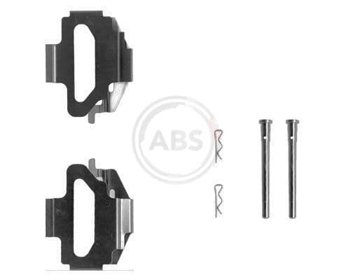 Set accesorii, placute frana ABS 1141Q