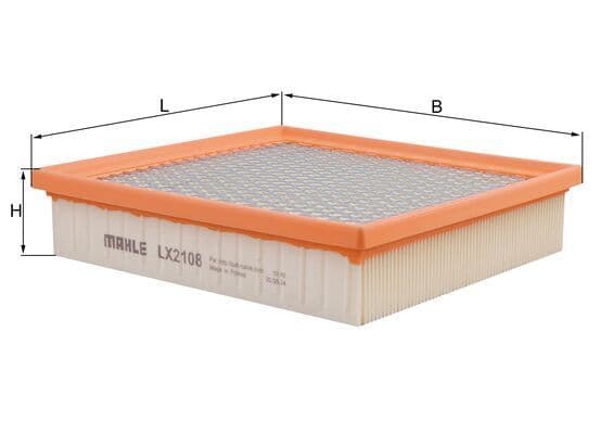 Filtru aer MAHLE LX 2108