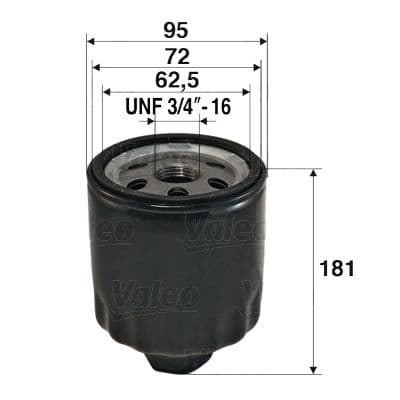 Filtru ulei VALEO 586056