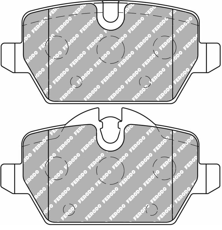 set placute frana,frana disc FERODO FCP1806H