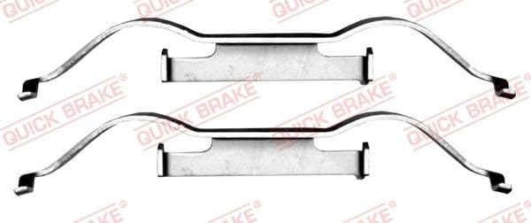 Set accesorii, placute frana QUICK BRAKE 109-1681