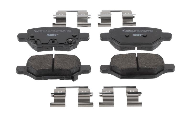 set placute frana,frana disc FERODO PREMIER ECO FRICTION FDB5215