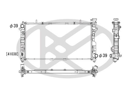 Radiator, racire motor KOYORAD PL331842