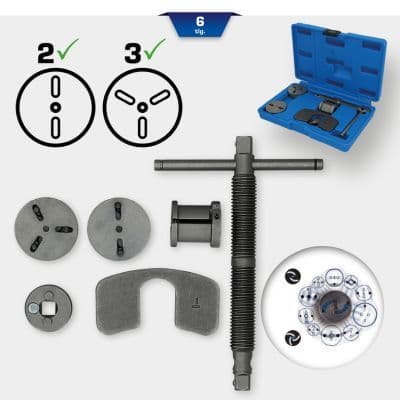 Set dispozitive rotire/reintroducere, etrier frana BRILLIANT TOOLS BT701150