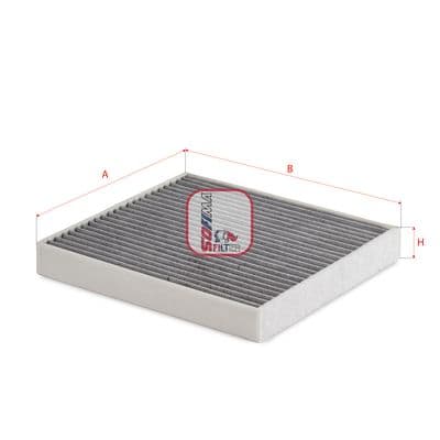 Filtru, aer habitaclu SOFIMA S 4134 CA