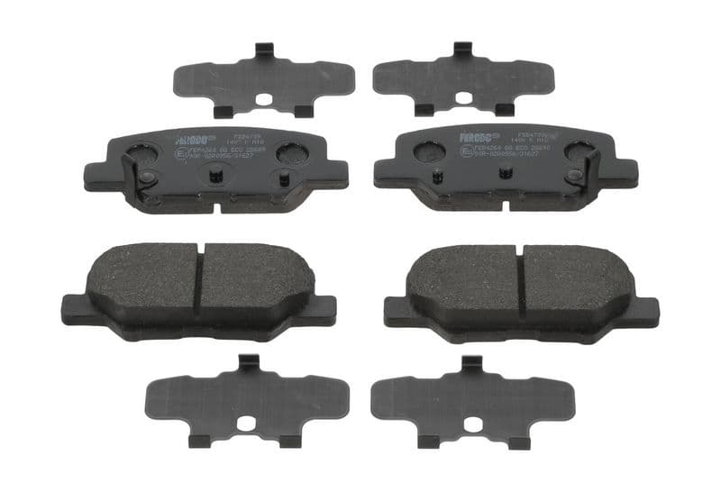 set placute frana,frana disc FERODO PREMIER ECO FRICTION FDB4739