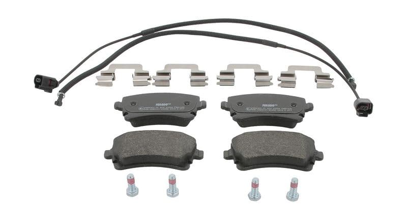 set placute frana,frana disc FERODO PREMIER ECO FRICTION FDB1408