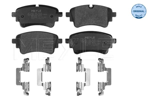 set placute frana,frana disc MEYLE -ORIGINAL: True to OE. 025 262 6518