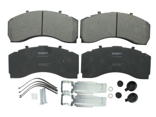 set placute frana,frana disc SBP 07-P29246