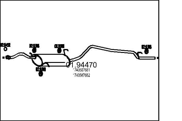Toba esapament finala MTS 01.94470