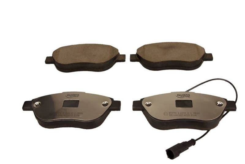set placute frana,frana disc QUARO SILVER CERAMIC QP3774C
