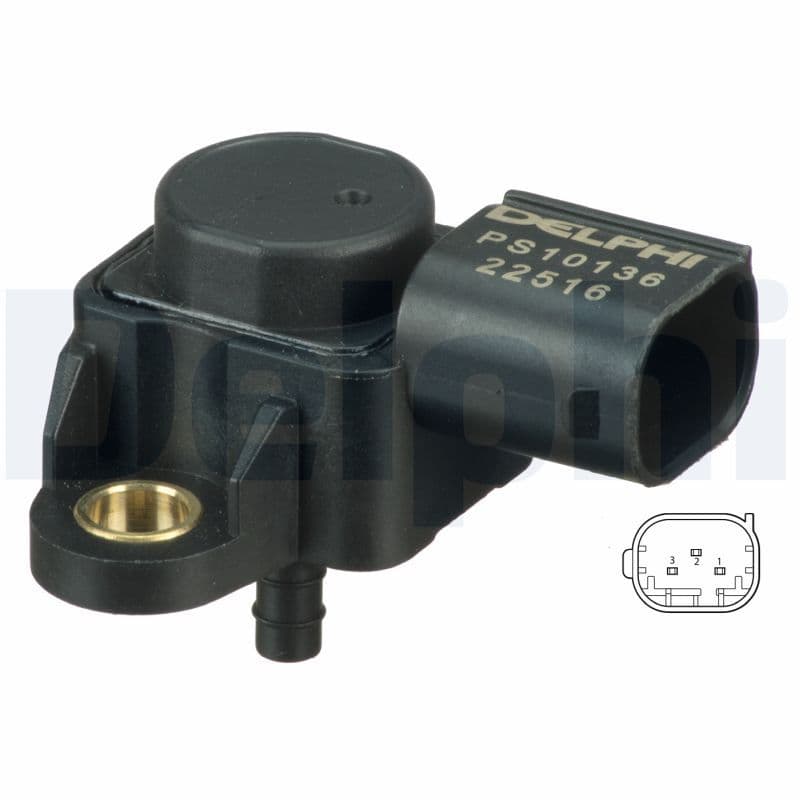 Senzor, presiune galerie admisie DELPHI PS10136