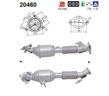 Catalizator AS-PL 20460