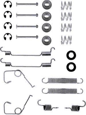 Set accesorii, sabot de frana TEXTAR 97007900